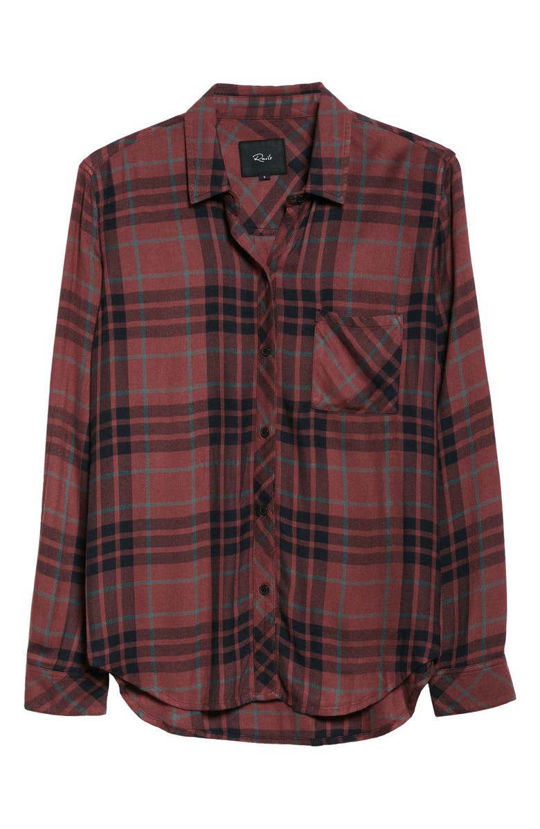 Rails Hunter Plaid Button-Up Shirt, Alternate, color, 