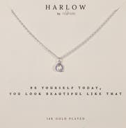 Nashelle Initial Charm Necklace