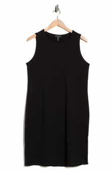 Eileen Fisher Jersey Shift Midi Dress