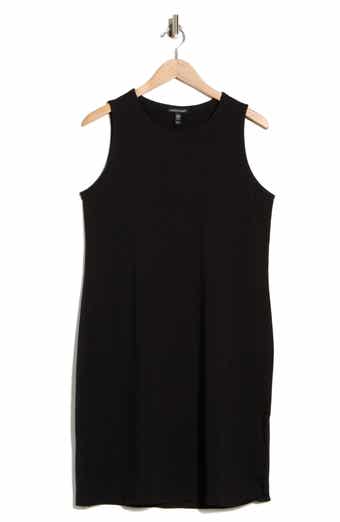 Eileen Fisher Jersey Shift Midi Dress