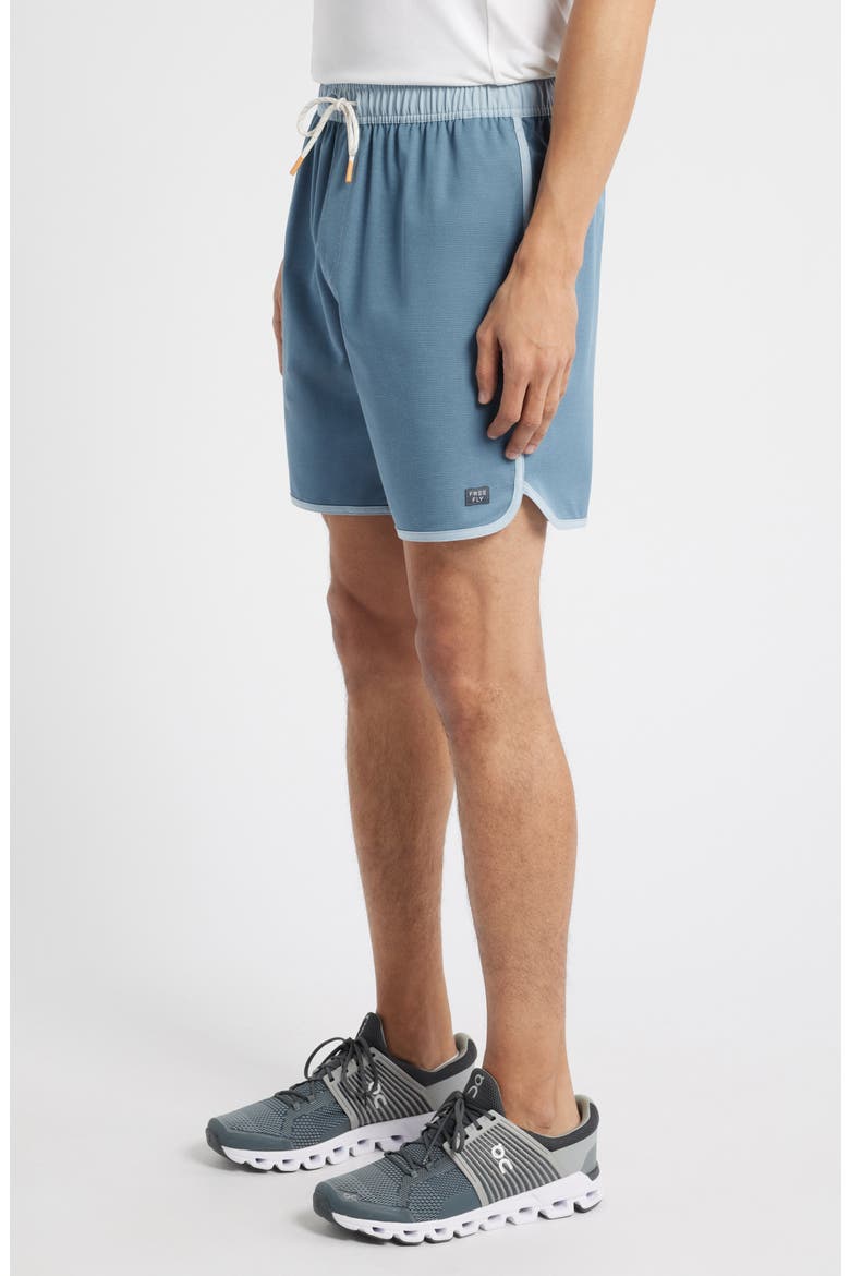 Reverb Water Resistant Hybrid Performance Shorts, Alternate, color, PACIFIC BLUE