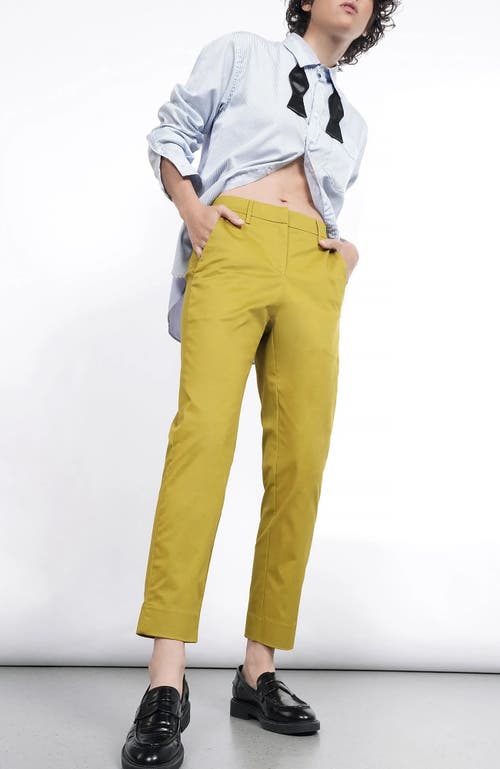 WILDFANG The Essential Slim Crop Pant in Dijon 