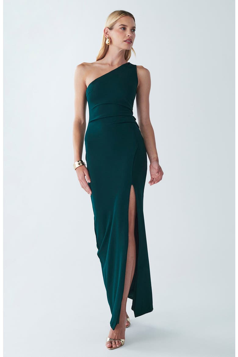 Letty Maxi Dress, Alternate, color, Emerald