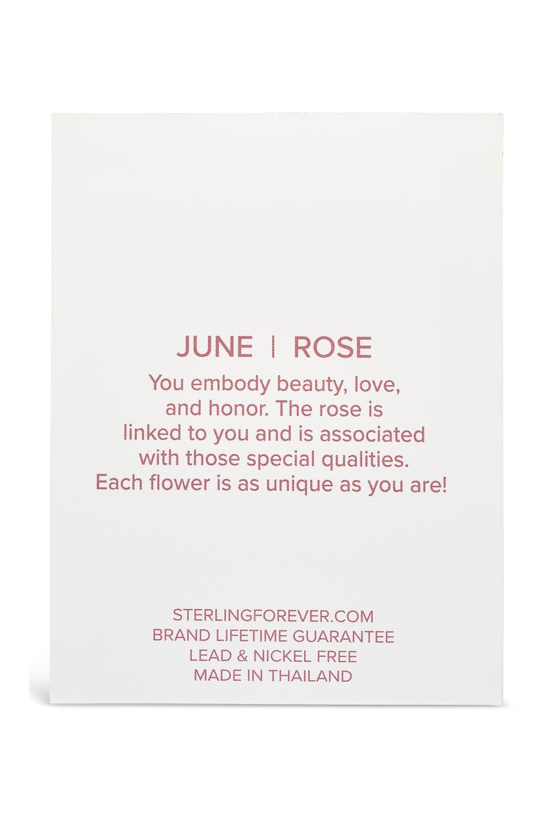 Birth Flower Bracelet, Alternate, color, GOLD- JUNE
