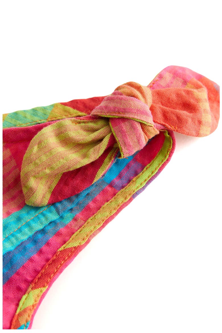 Kids' Rainbow Check Romper, Alternate, color, MULTI