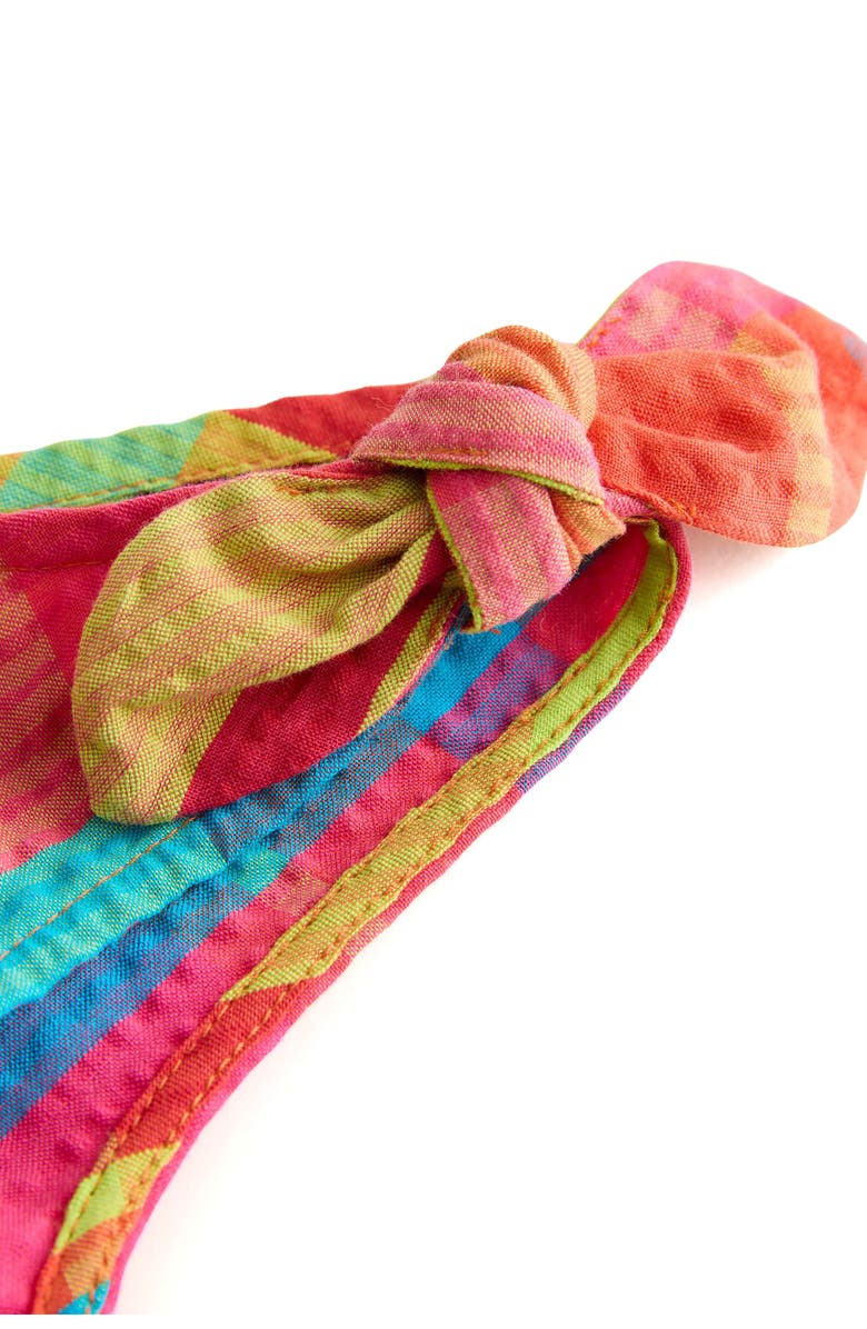 NEXT Kids' Rainbow Check Romper, Alternate, color, Multi