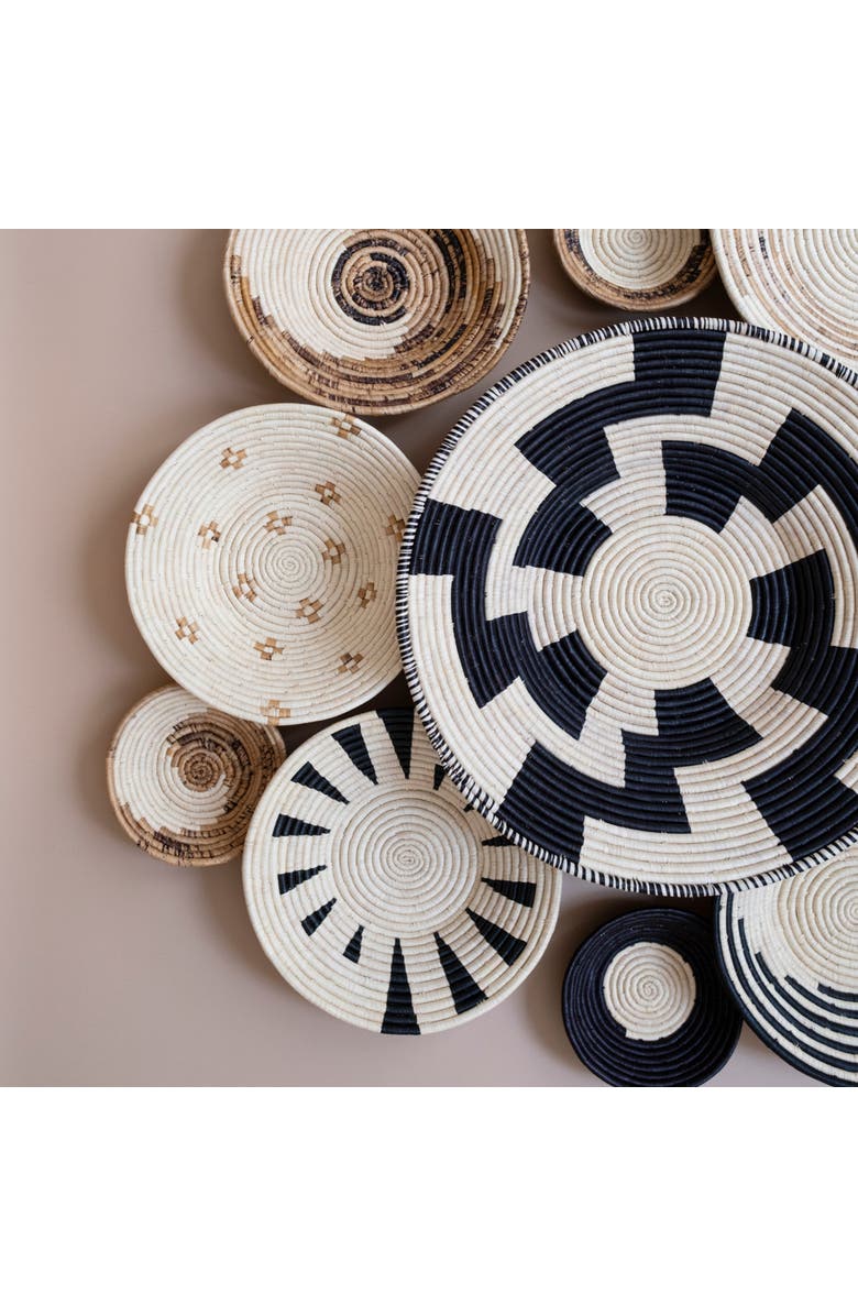 Maadili Collective Gathered Spaces Basket ~ Banana Fiber, Alternate, color, Natural