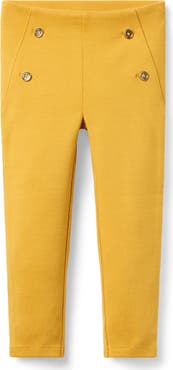 Janie and Jack Button Ponte Pant