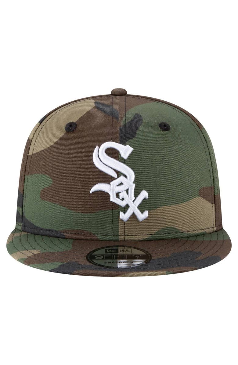 New Era Men's New Era Camo Chicago White Sox 125th Anniversary 9FIFTY Snapback Hat, Alternate, color, Camo
