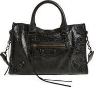 Balenciaga Small Le City Leather Satchel