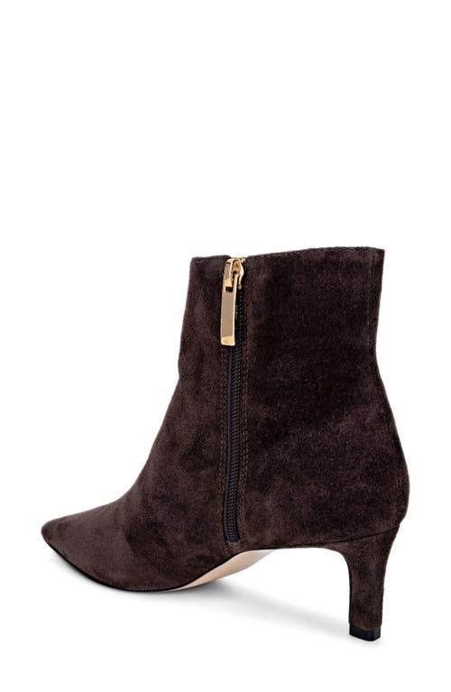 L'agence Lilly Pointed Toe Bootie In Brown