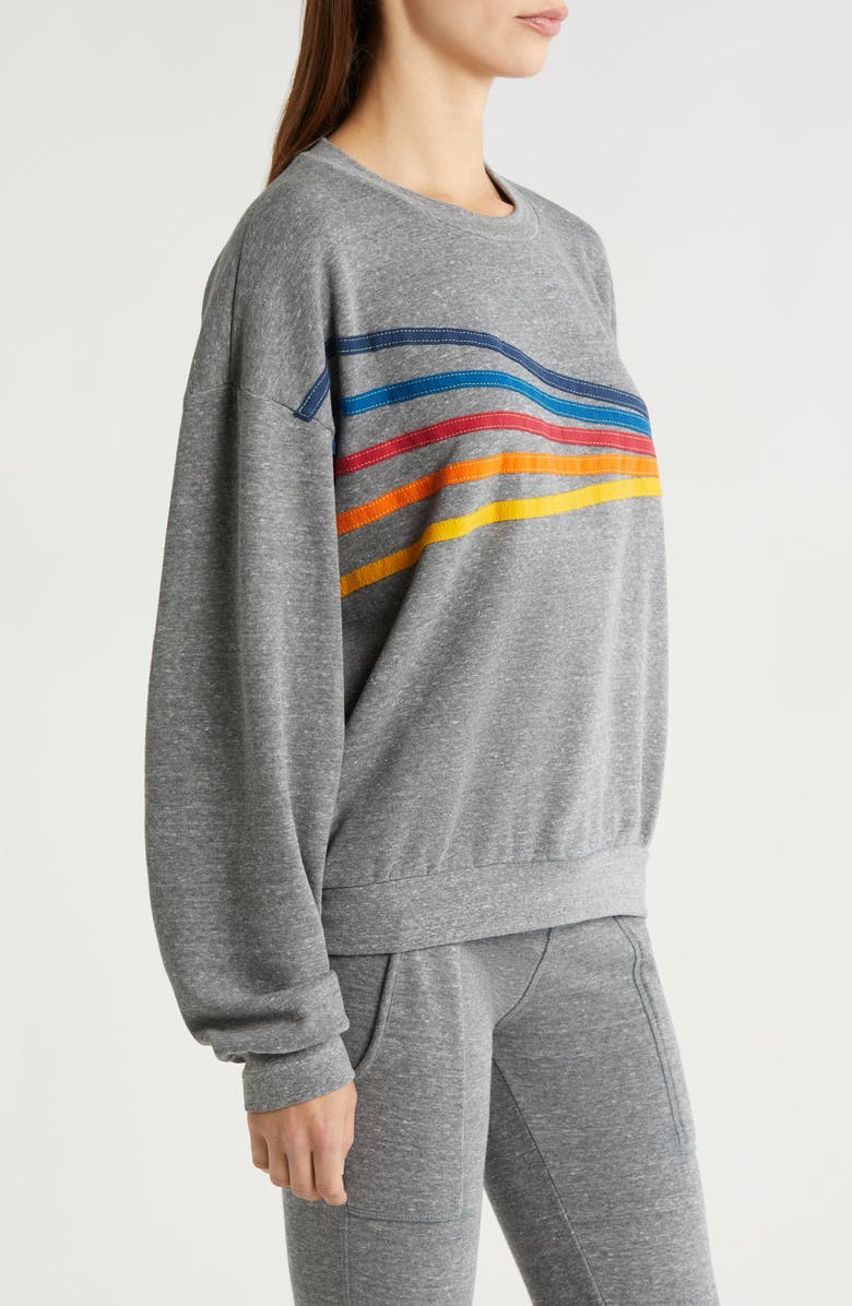 Aviator Nation Daydream Appliqué Relaxed Fit Graphic Sweatshirt, Alternate, color, 