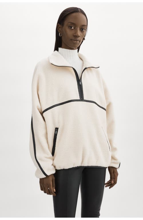 Lamarque Helsa | Polar Fleece Pullover In White