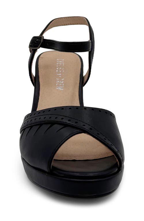 Chelsea Crew Aria Platform Sandal In Black