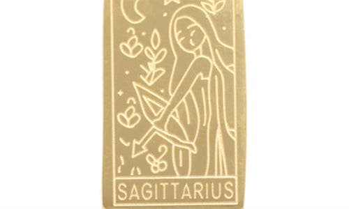 Petit Moments What's Your Sign Zodiac Pendant Necklace In Gold