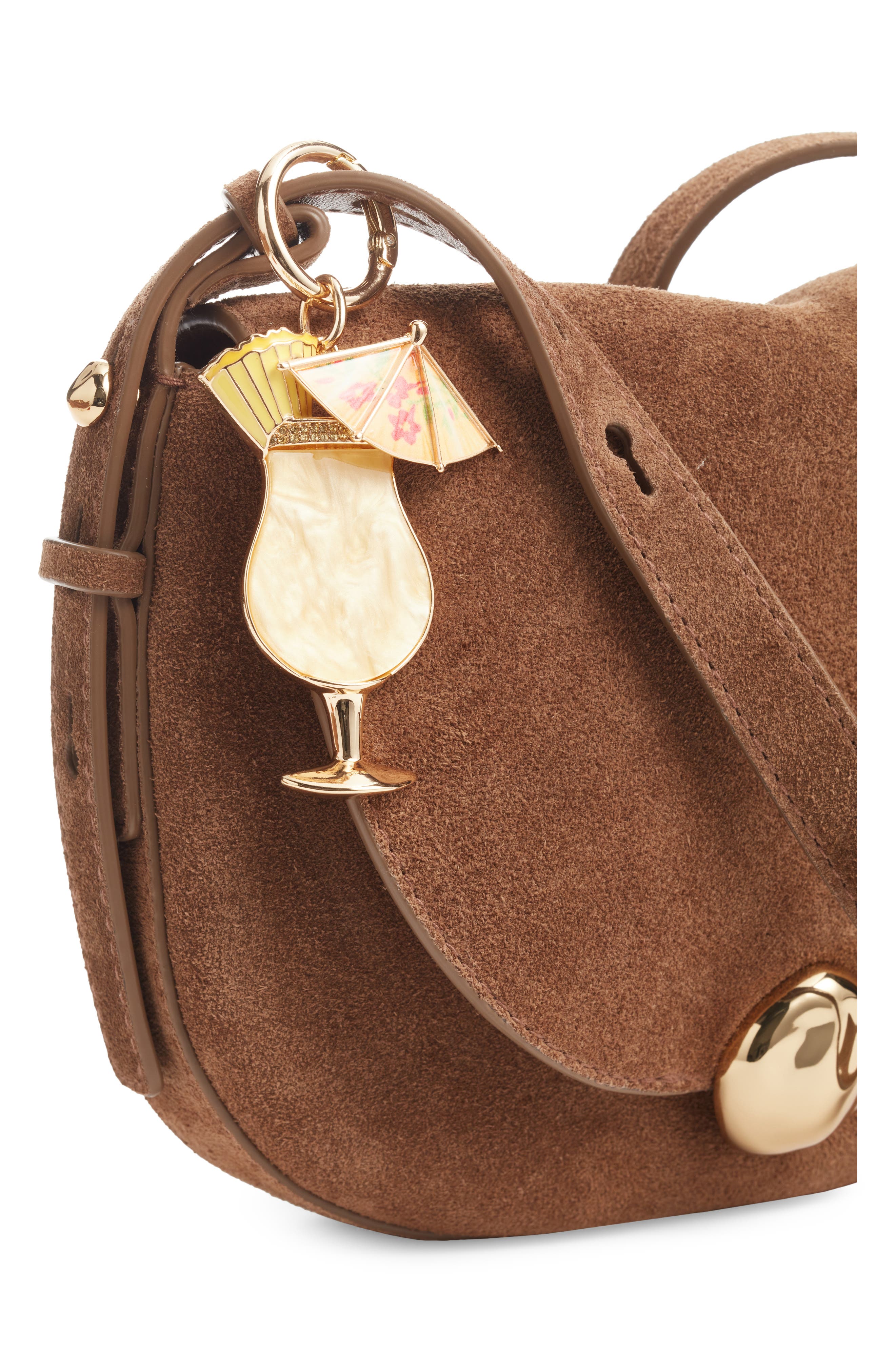 Chelsea28 Piña Colada Bag Charm, Alternate, color, Yellow- Gold