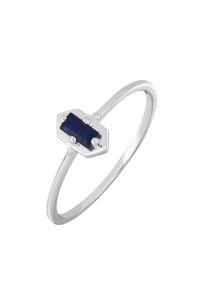 El Mar Trend Ring (Nordstrom Exclusive), Main, color, 18K WHITE GOLD