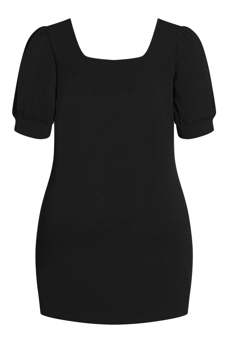 Electric A-Line Minidress, Alternate, color, BLACK