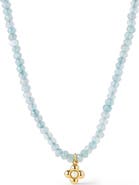 Ana Luisa Liora Blue Jade & Freshwater Pearl Pendant Necklace