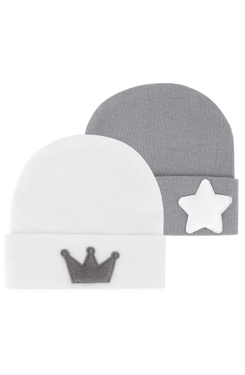 Ely's & Co. Newborn Hospital Hats 2 Packs, Main, color, 