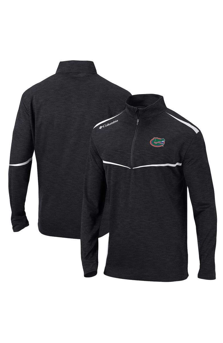 Columbia Men's Columbia Black Florida Gators Scorecard Quarter-Zip Jacket, Alternate, color,