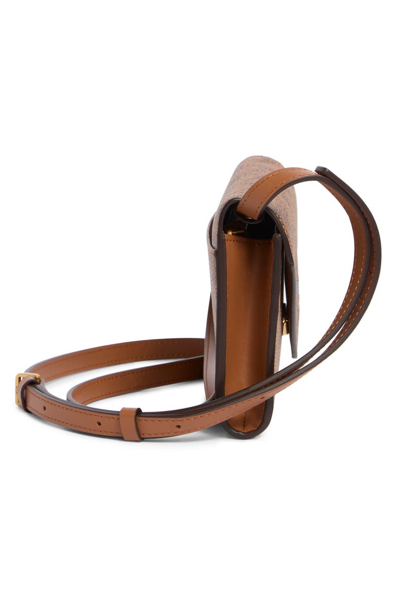 Himmel Lauretos Wallet On a Strap, Alternate, color, COGNAC