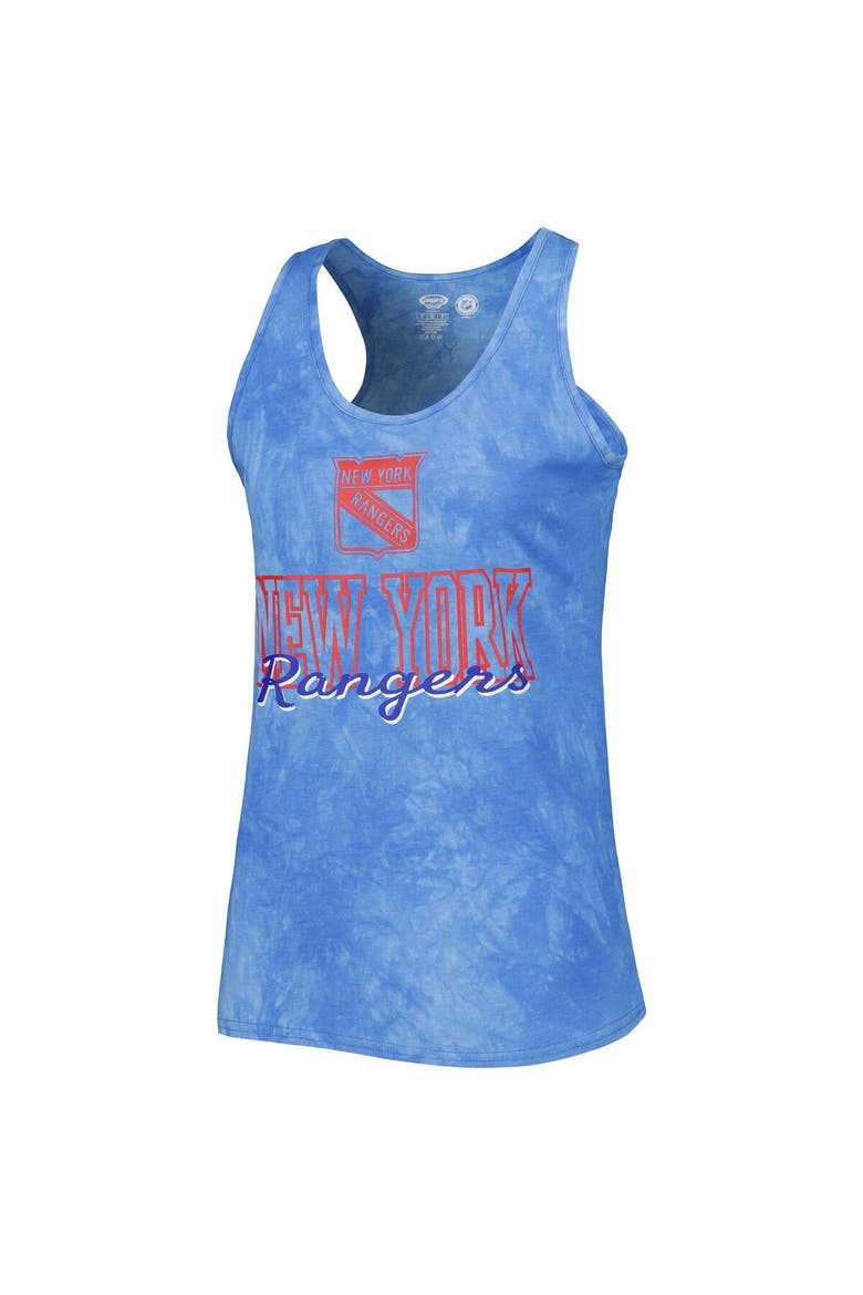 Women's Concepts Sport  Blue New York Rangers Billboard Tank Top & Shorts Sleep Set, Alternate, color, Blue