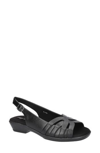 Easy Street Jovita Slingback Sandal In Black