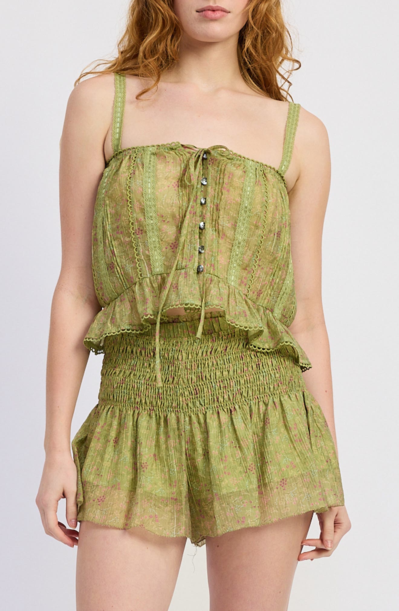 selected LIGHT GREEN DITSY