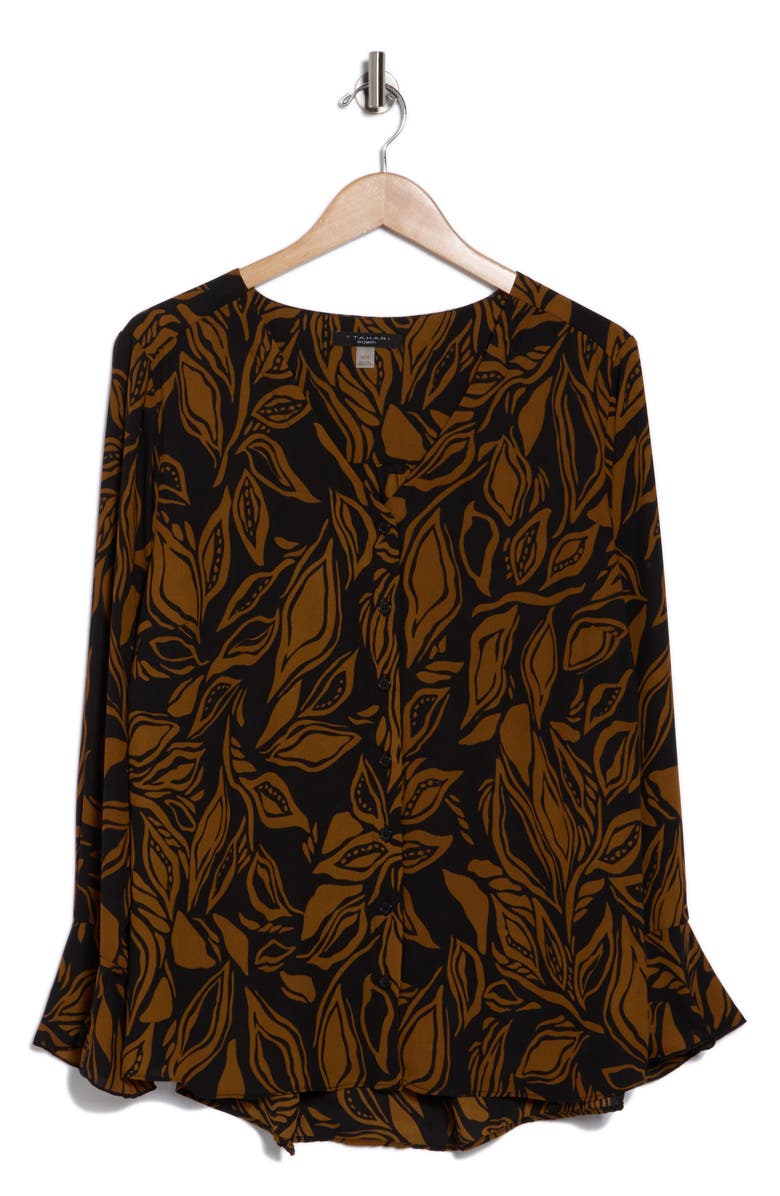 T Tahari Button-Up Shirt, Main, color,