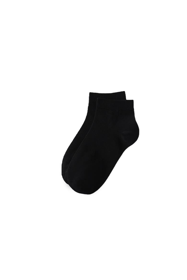 3-Pack Cotton Stripe and Dot Quarter Socks, Alternate, color, Black-White