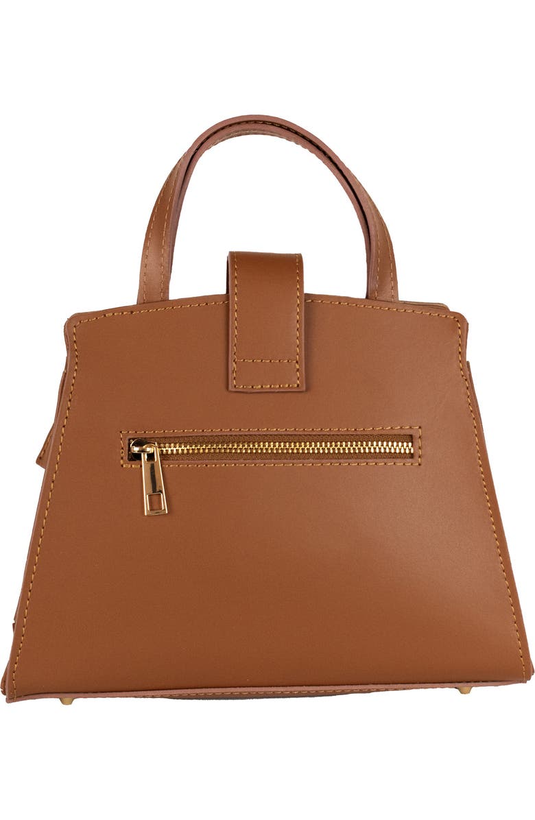 Persaman New York Structured Tote Bag, Alternate, color, Saddle