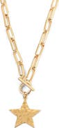 Erin McDermott Jewelry Star Hammered Necklace