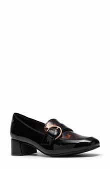Iridessa Wish Big Buckle Patent Pump