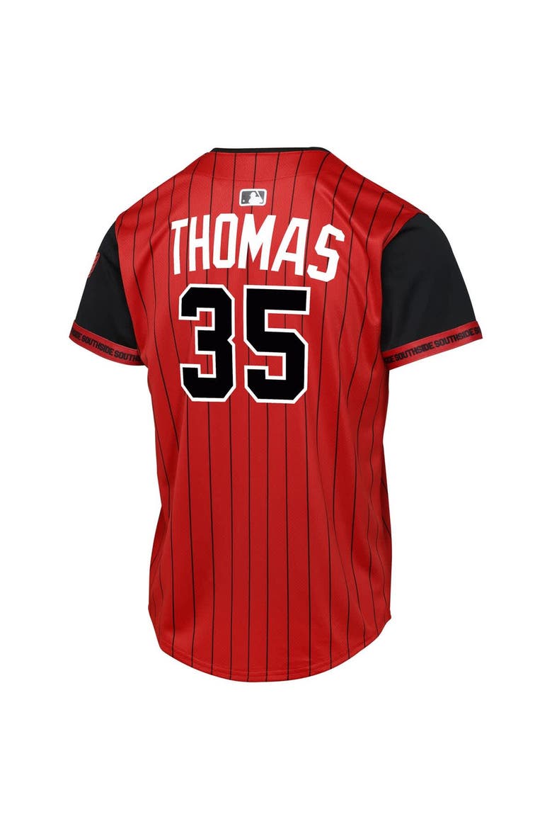 Youth  Frank Thomas Red/Black Chicago White Sox 2025 City Connect Limited Player Jersey, Alternate, color, Red