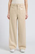 7 For All Mankind Lotta Sequin High Waist Wide Leg Jeans
