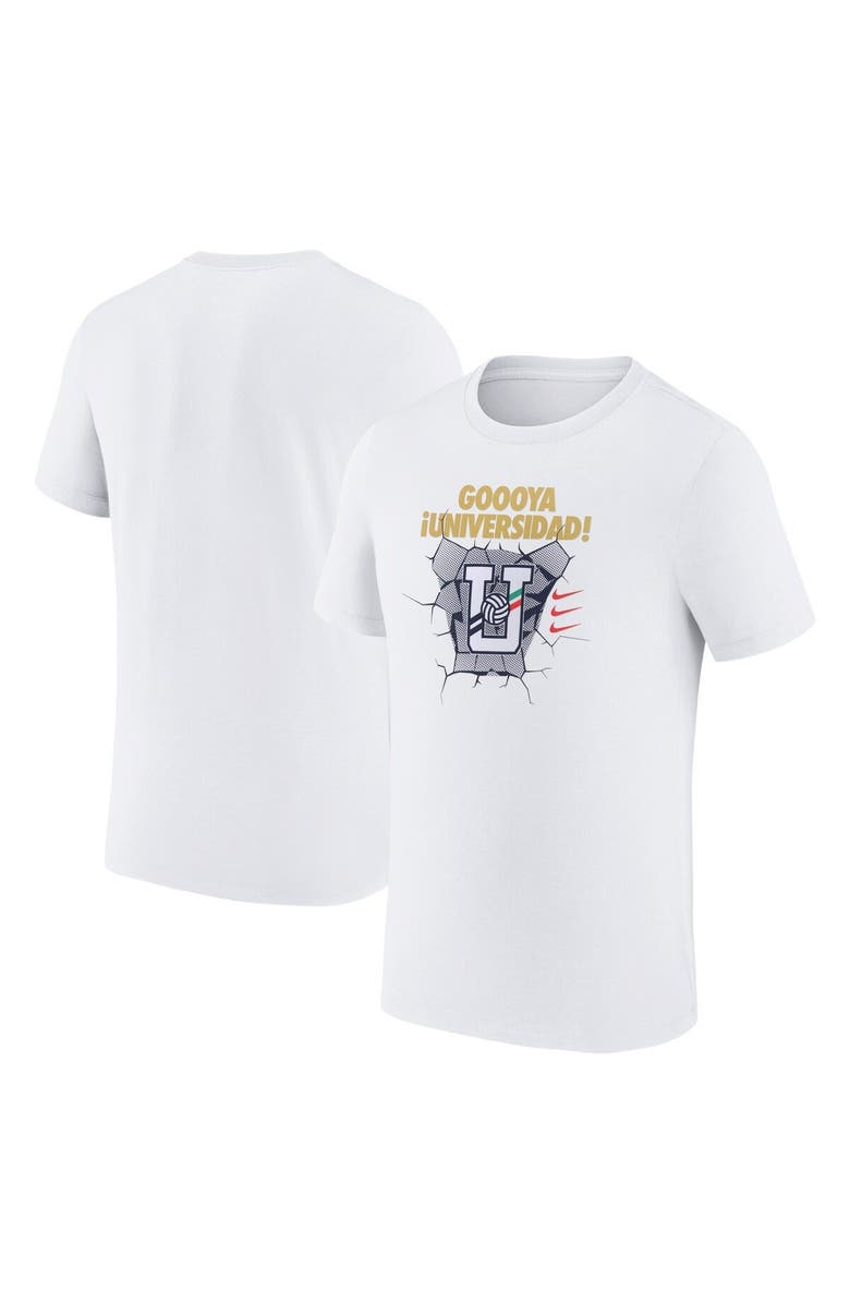 Nike Men's Nike White Pumas Verbiage T-Shirt, Main, color, 