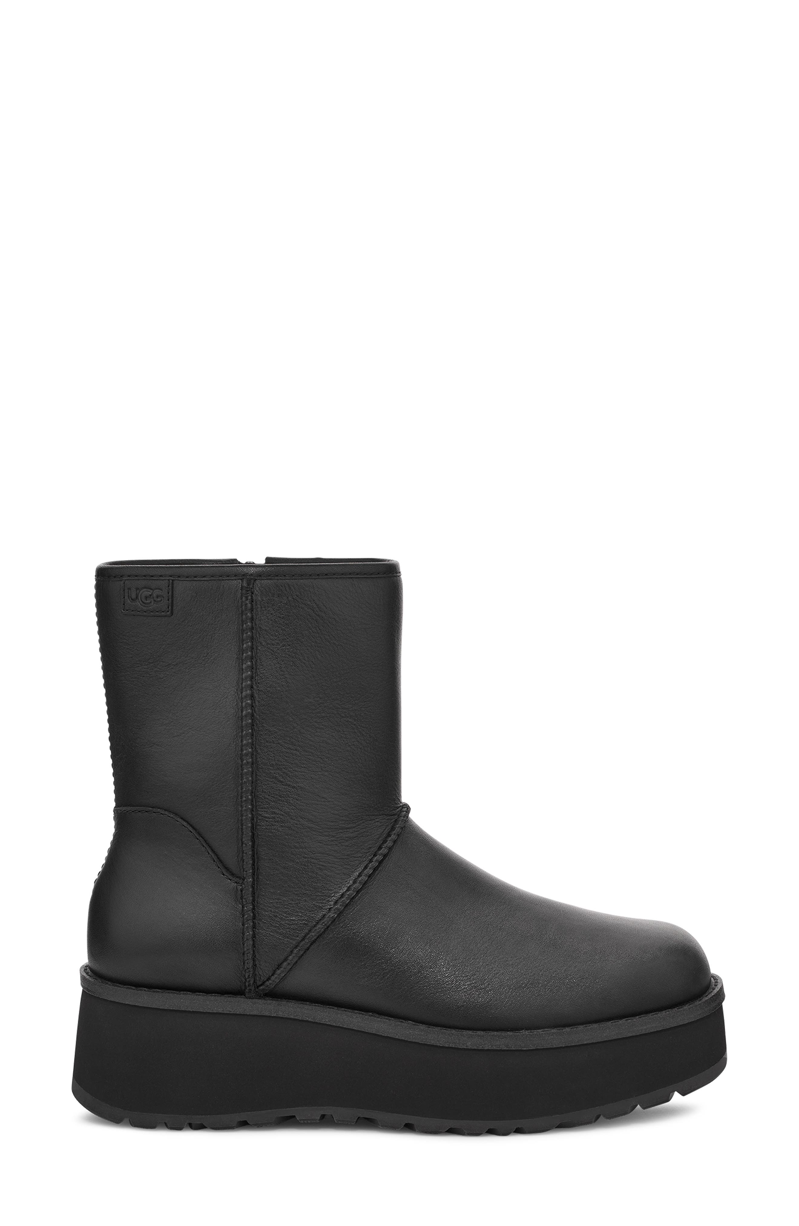 UGG<sup>®</sup> CityFunc Mid Platform Bootie, Alternate, color, Blk