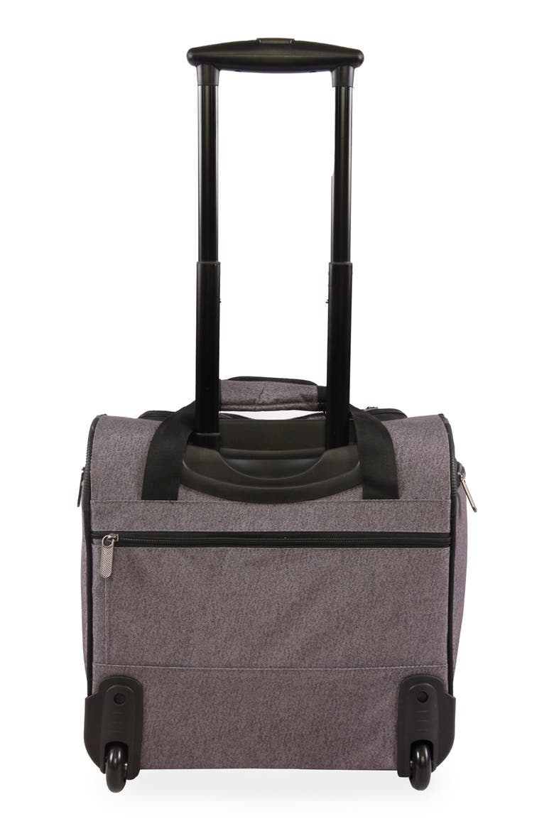 Ethan Under Seat Luggage, Alternate, color, HEATHER GREY
