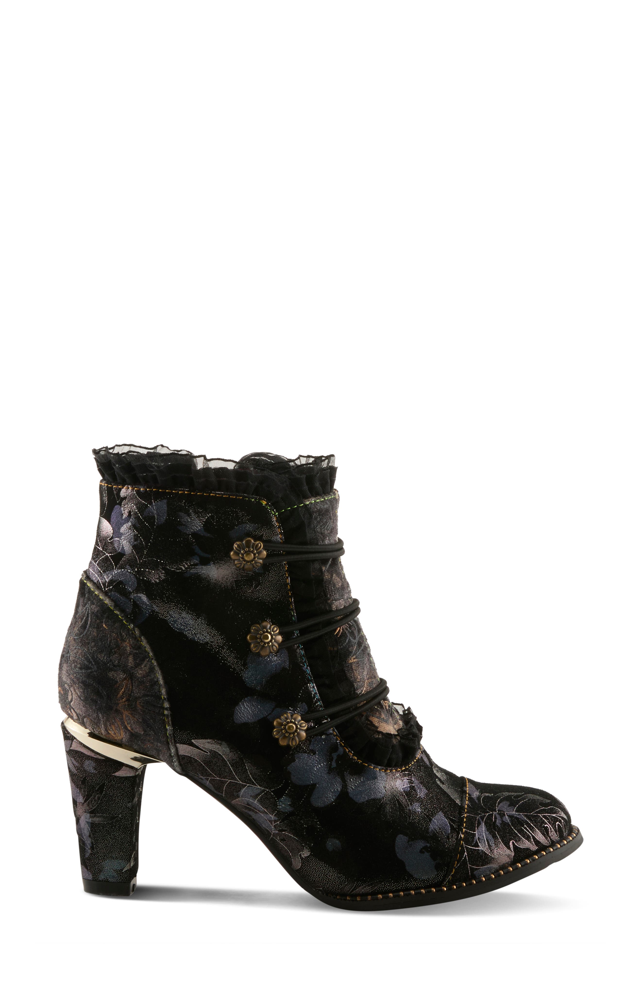 Boldaslove Bootie, Alternate, color, TEAL MULTI