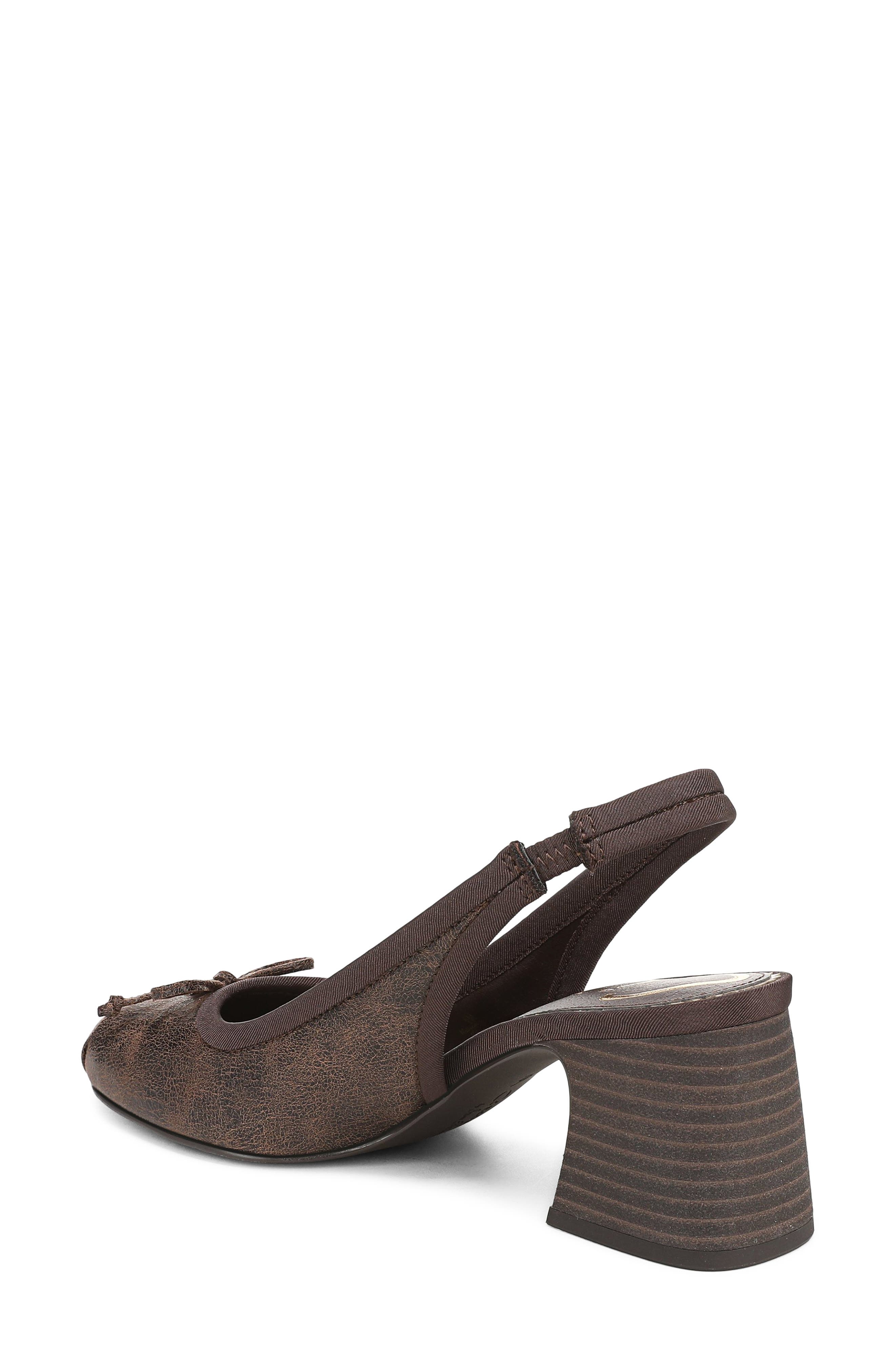 Diane Slingback Pump, Alternate, color, BLACK/ BROWN
