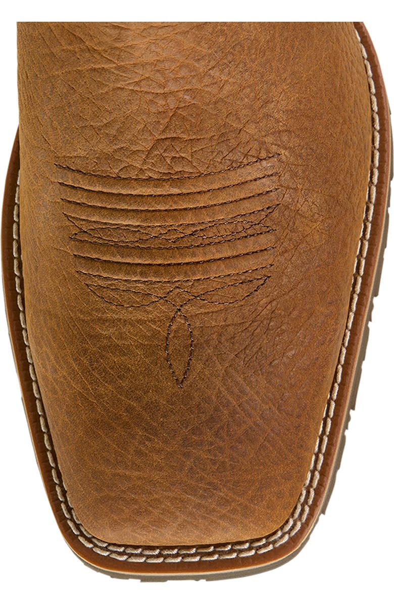 Ariat Hybrid Rancher Patriot Wide Square Toe Cowboy Boot, Alternate, color, Brown