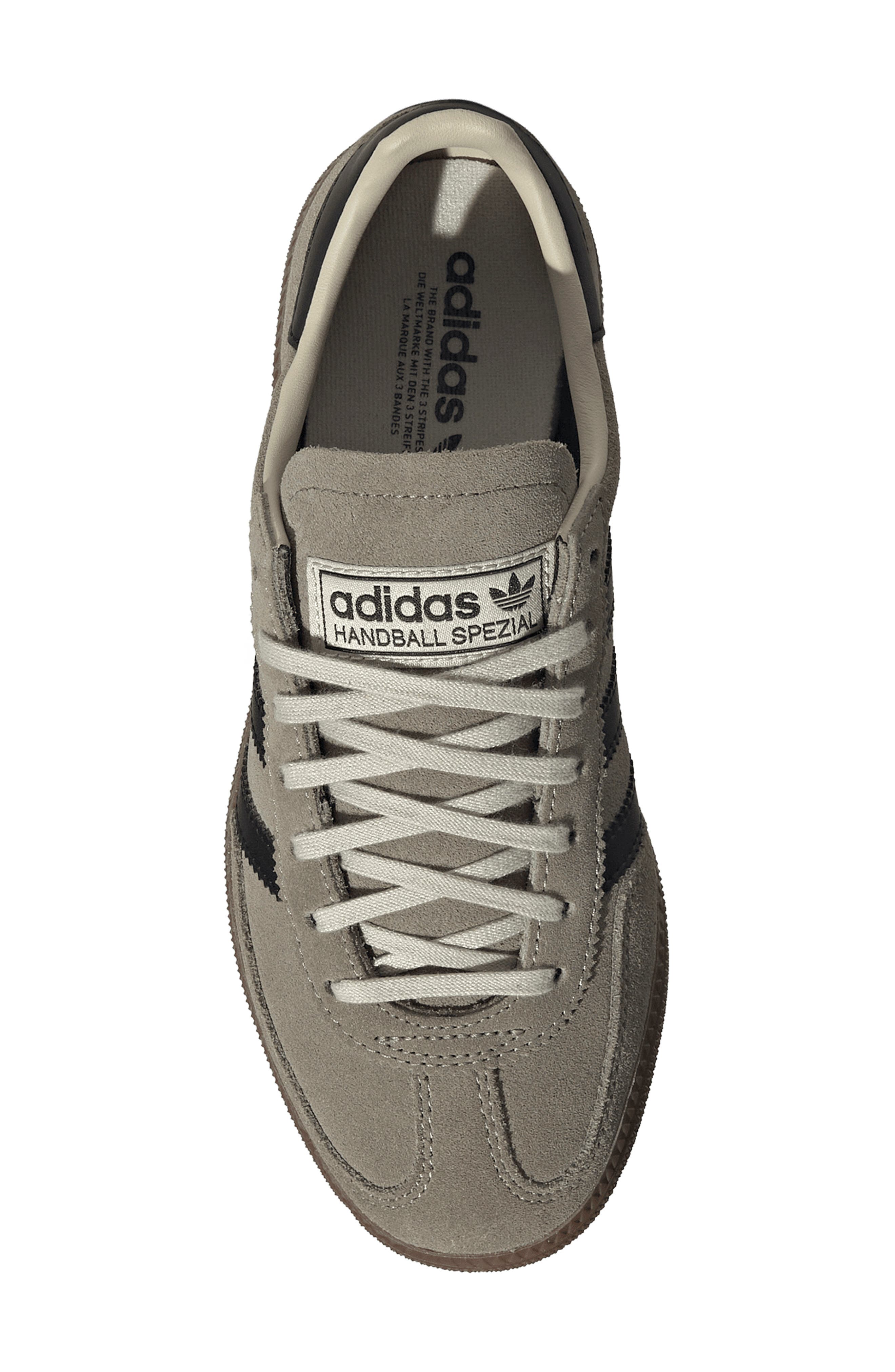 Kids' Handball Spezial Sneaker, Alternate, color, SILVER PEBBLE/CORE BLACK/GUM5