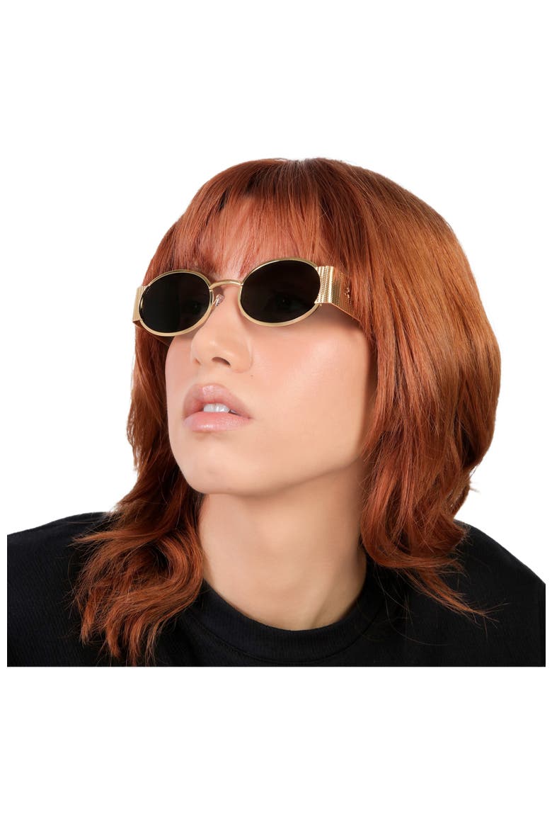 Belle Meade Sunglasses, Alternate, color, Gold Havana / Grey