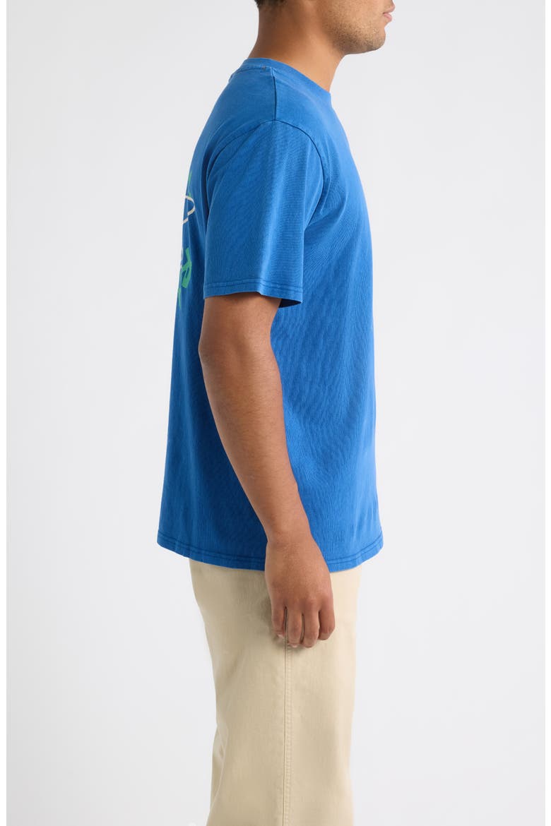 Jaunt Vintage Cotton Graphic T-Shirt, Alternate, color, COBALT
