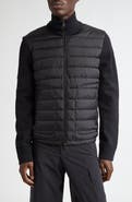 Moncler Maglia Mixed Media Cardigan