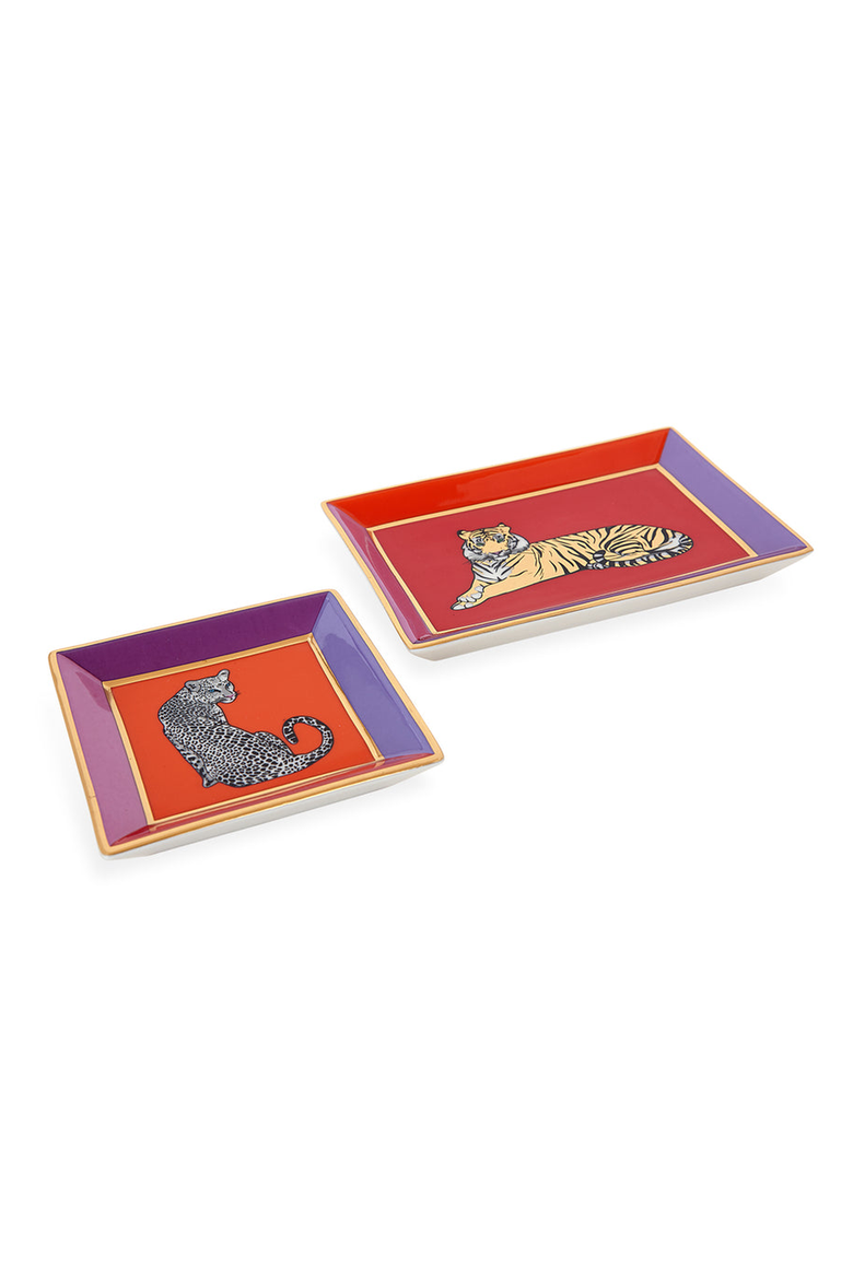 Safari Square Tray, Alternate, color, Orange