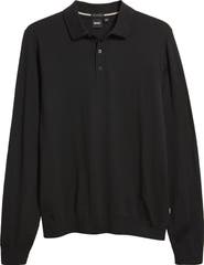 BOSS Lancione Wool Polo Sweater