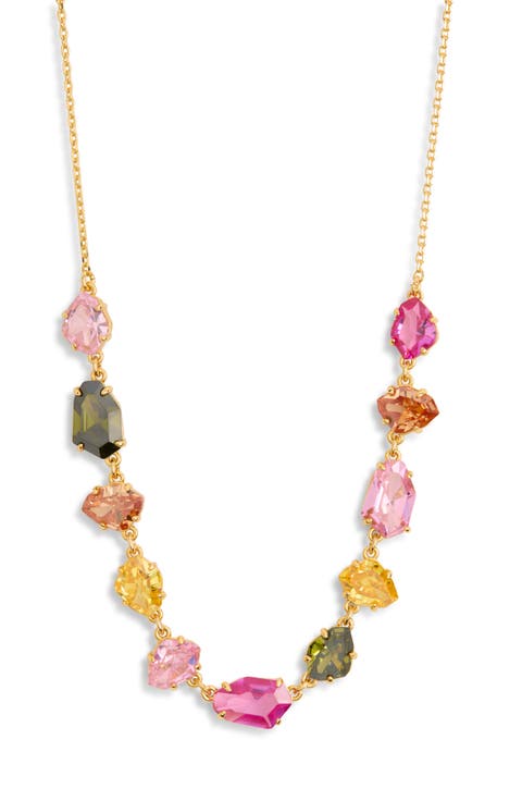 treasure trove cubic zirconia necklace