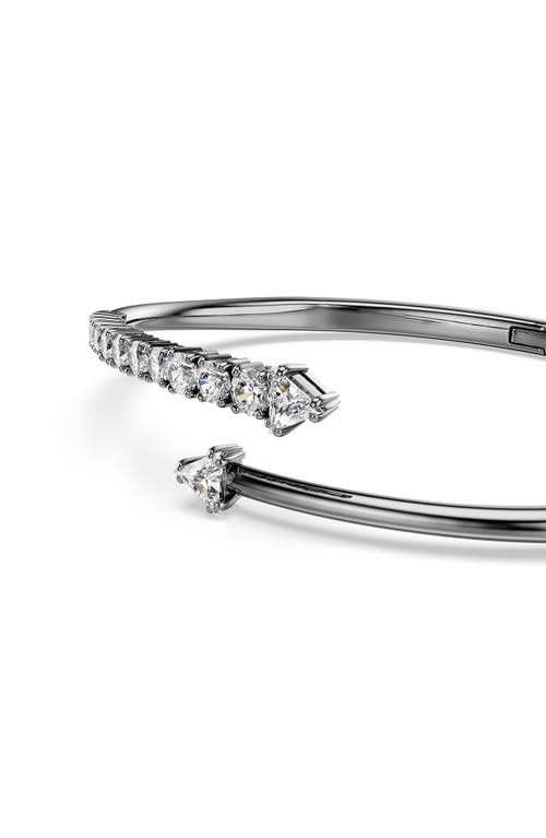 Swarovski Sublima Bypass Bangle Bracelet In Silver